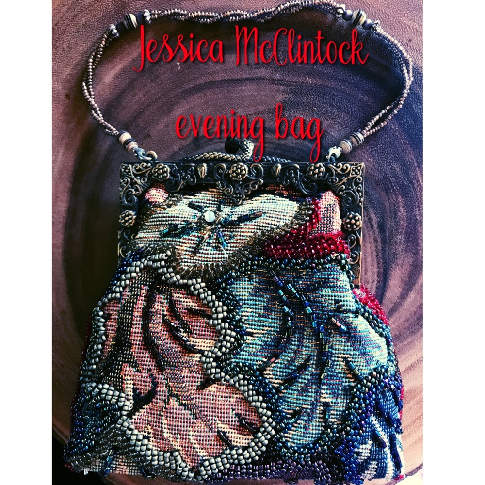 🥀Jessica McClintock Evening Bag🌹